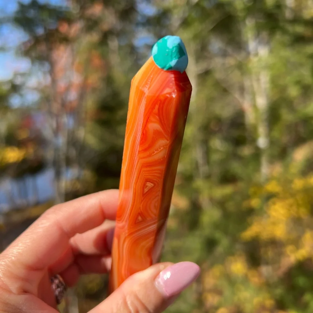 Carnelian (3) tower | crystal - Picture 7 of 13